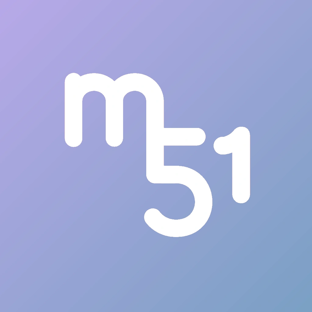 M51 logo — Lavender